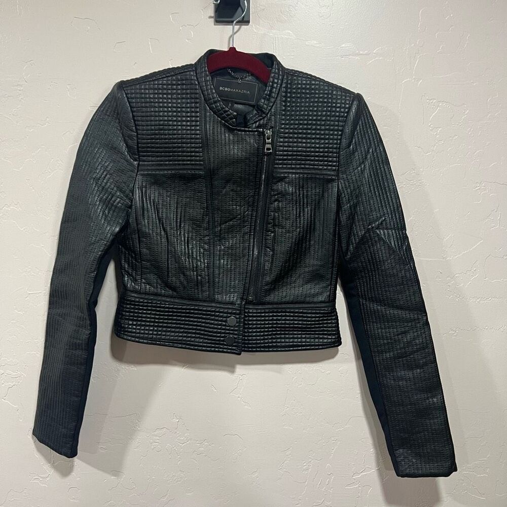 BCBG Black Textured Jacket